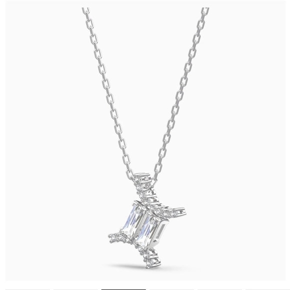 Swarovski Jewelry - Swarovski Crystal Zodiac Gemini Silver Necklace